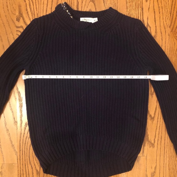 NWOT Phillip Lim for Target navy jeweled sweater - Picture 3 of 4
